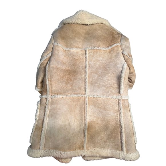 Vintage Bert Paley Shearling Jacket sz 40 Medium - Picture 5 of 9